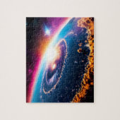 Galactic Sky portretteert kosmisch ballet in de ru Legpuzzel (Verticaal)
