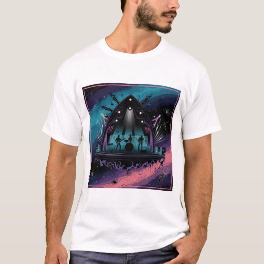 Galactic Soundscape T-shirt (Voorkant)