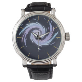 Galactic Spiral Galaxy Watch Cosmic Nebula Space  Horloge