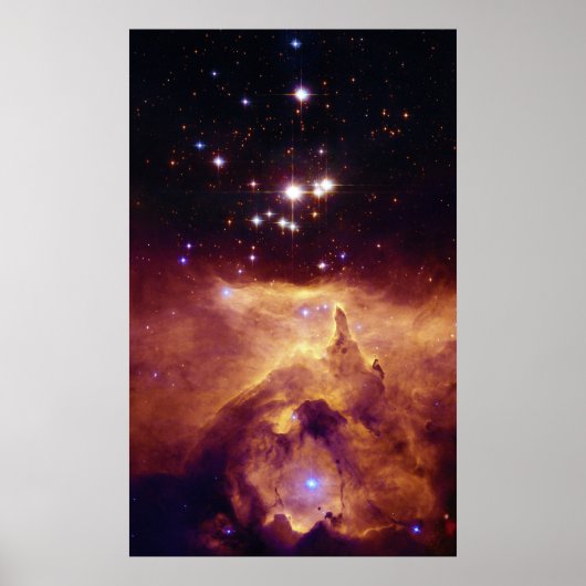 Galactic Star Cluster NGC 6357 Poster (Voorkant)