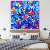 Galactic Stars Dreams. Bestel nu Canvas Afdruk (Insitu (Slaapkamer))