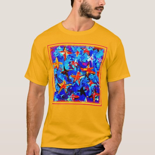 Galactic Stars Dreams. Bestel nu T-shirt (Voorkant)