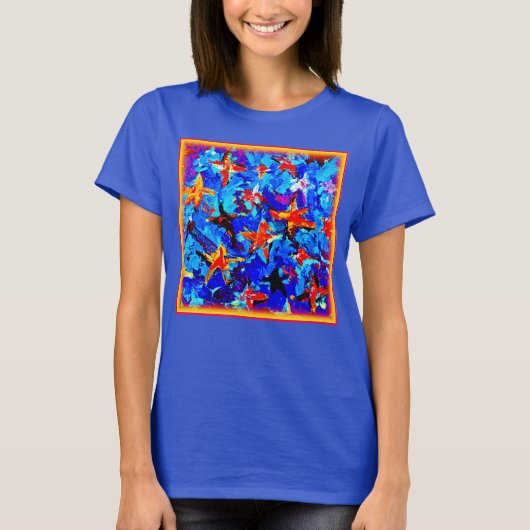 Galactic Stars Dreams. Bestel nu T-shirt (Voorkant)
