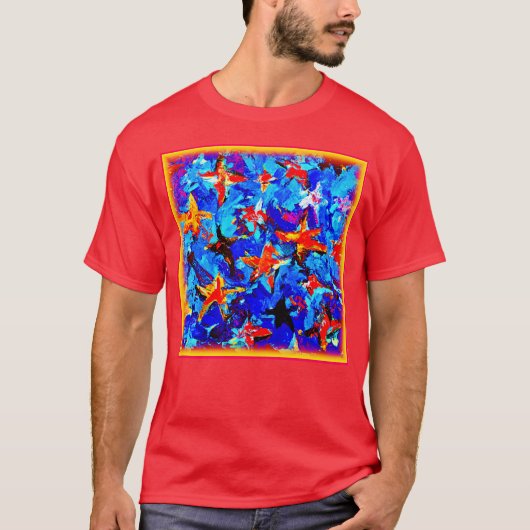 Galactic Stars Dreams. Bestel nu T-shirt (Voorkant)