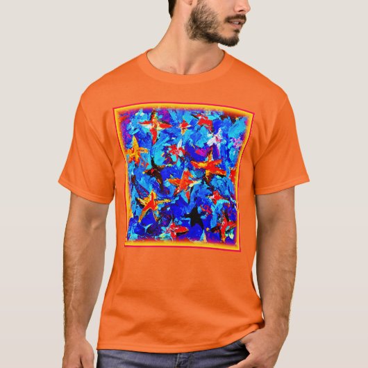 Galactic Stars Dreams. Bestel nu T-shirt (Voorkant)