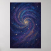 Galactic Swirl Poster (Voorkant)