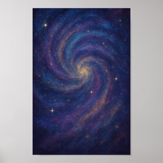 Galactic Swirl Poster (Voorkant)