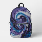 Galactic Swirls Abstracte Rugzak (Voorkant)