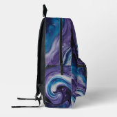 Galactic Swirls Abstracte Rugzak (Links)