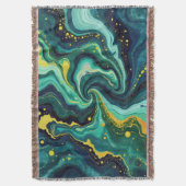 Galactic Swirls in Vivid Colors 2 Deken (Voorkant Verticaal)