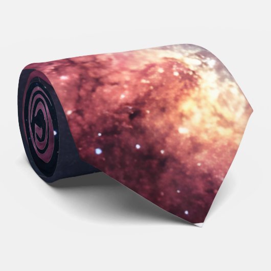 Galactic Tie / Galaktische Krawatte Stropdas (Opgerold)