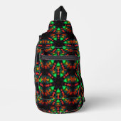 Galactic Tribe Fire Medicine Wiel Sling Bag (Voorkant)