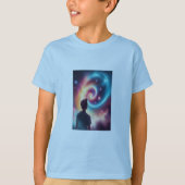 Galactic Vibes T-shirt Design Cosmic Artistry (Voorkant)