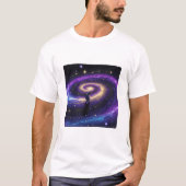Galactic Wanderer – Cosmic Astronaut T-shirt (Voorkant)