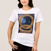 Galactic Whirl T-Shirt Design (Voorkant)