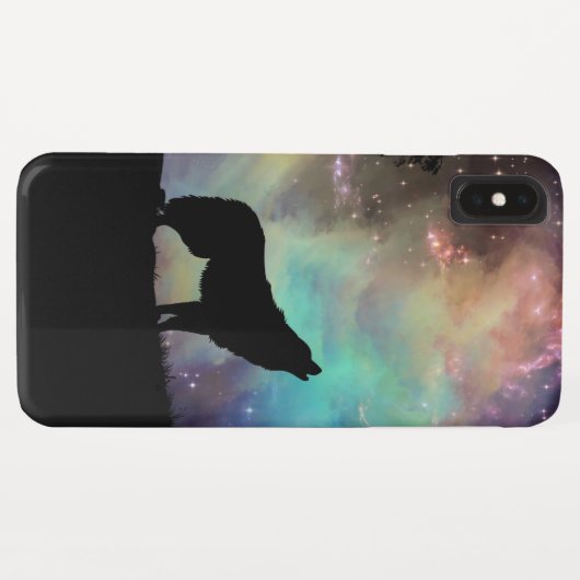 Galactic Wolf Case-Mate iPhone Case (Achterkant (horizontaal))