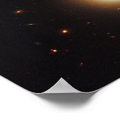 Galactic Wreckage in Stephans Quintet Poster (Hoek)