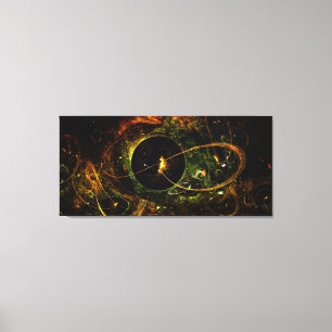 Galactica Space Travel Science Fiction Canvas Afdruk