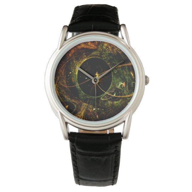 Galactica Space Travel Science Fiction Horloge (Voorkant)
