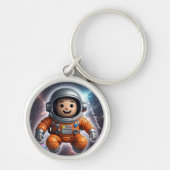 "Galactisch avontuur" Sleutelhanger (Voorkant)