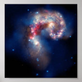 Galactisch bril poster (Voorkant)