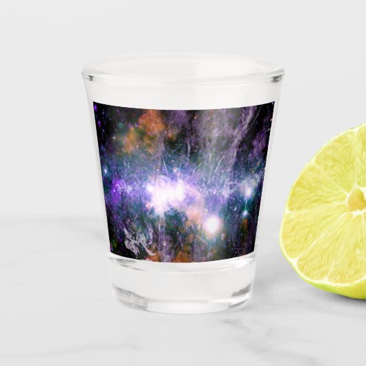 Galactisch centrum van het Melkwegstelsel Röntgen Shot Glas (Voorkant)