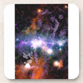 Galactisch centrum van Melkweg Galaxy X-Ray Hubble Bier Onderzetter (Voorkant)