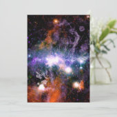 Galactisch centrum van Melkweg Galaxy X-Ray Hubble Feestdagenkaart (Staand voorkant)