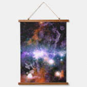 Galactisch centrum van Melkweg Galaxy X-Ray Hubble Hangend Wandkleed (Voorkant)