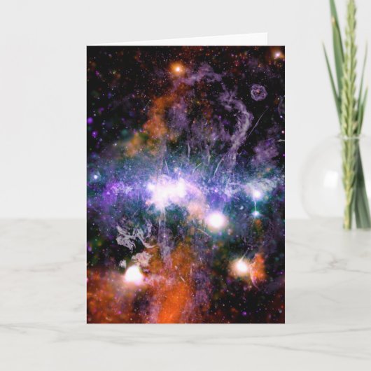 Galactisch centrum van Melkweg Galaxy X-Ray Hubble Kaart (Voorkant)