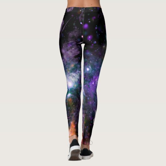 Galactisch centrum van Melkweg Galaxy X-Ray Hubble Leggings (Achterkant)