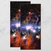 Galactisch centrum van Melkweg Galaxy X-Ray Hubble Menu (Voorkant / Achterkant)