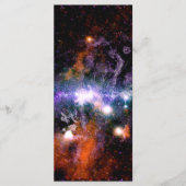 Galactisch centrum van Melkweg Galaxy X-Ray Hubble Menu (Voorkant)