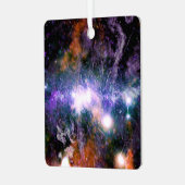 Galactisch centrum van Melkweg Galaxy X-Ray Hubble Metalen Ornament (Voorkant links)