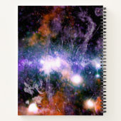Galactisch centrum van Melkweg Galaxy X-Ray Hubble Notitieboek (Achterkant)