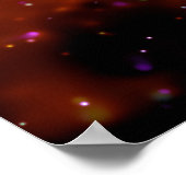 Galactisch centrum van Melkweg Galaxy X-Ray Hubble Poster (Hoek)