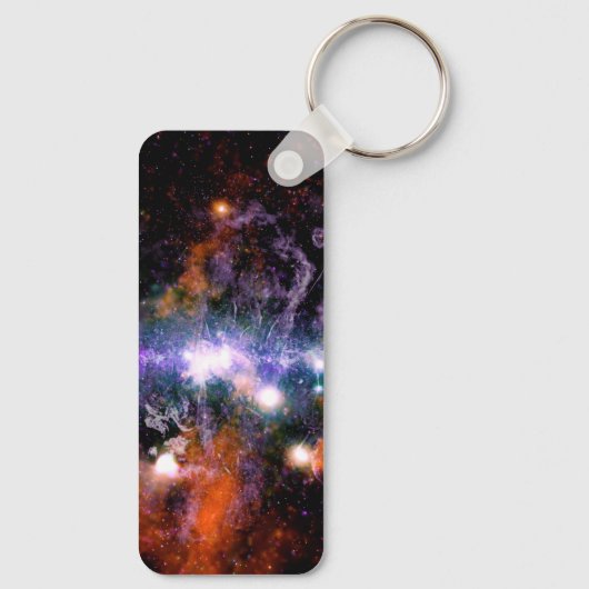 Galactisch centrum van Melkweg Galaxy X-Ray Hubble Sleutelhanger (Achterkant)