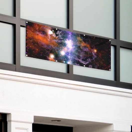 Galactisch centrum van Melkweg Galaxy X-Ray Hubble Spandoek (Buitenkant Gebouw)