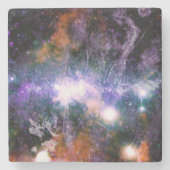 Galactisch centrum van Melkweg Galaxy X-Ray Hubble Stenen Onderzetter (Voorkant)