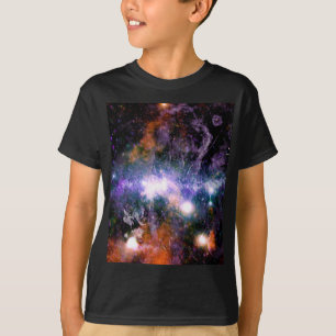 Galactisch centrum van Melkweg Galaxy X-Ray Hubble T-shirt