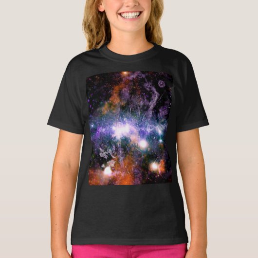 Galactisch centrum van Melkweg Galaxy X-Ray Hubble T-shirt (Voorkant)