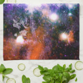 Galactisch centrum van Melkweg Galaxy X-Ray Hubble Theedoek (Gevouwen)