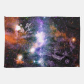 Galactisch centrum van Melkweg Galaxy X-Ray Hubble Theedoek (Horizontaal)