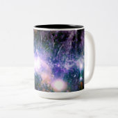 Galactisch centrum van Melkweg Galaxy X-Ray Hubble Tweekleurige Koffiemok (Voorkant rechts)