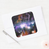 Galactisch centrum van Melkweg Galaxy X-Ray Hubble Vierkante Sticker (Envelop)
