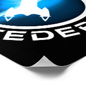 Galactisch Federaal Logo Poster (Hoek)
