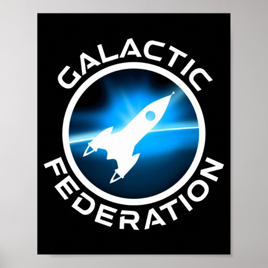 Galactisch Federaal Logo Poster (Voorkant)