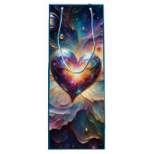 Galactisch Hart van het Universum Wijn Cadeautas (Achterkant)