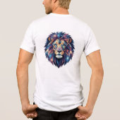 Galactisch Leeuwen T-shirt** Tri-Blend Shirt (Achterkant)
