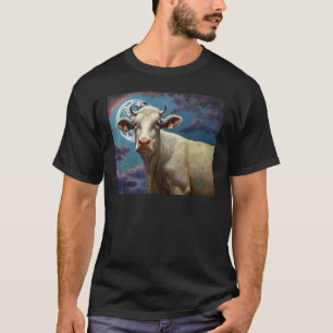 Galactisch Moo-niversum Aardig Rund Voorbij de St T-shirt